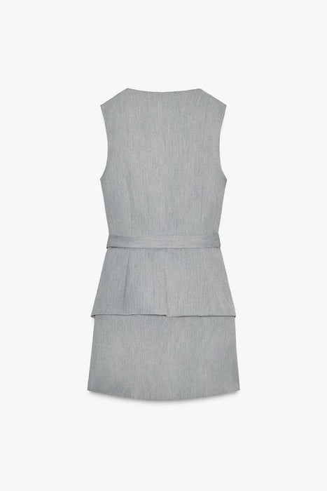 Zara Gri Kadın Elbise S