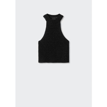 Mango Siyah Kadın Örgü Bluz XS
