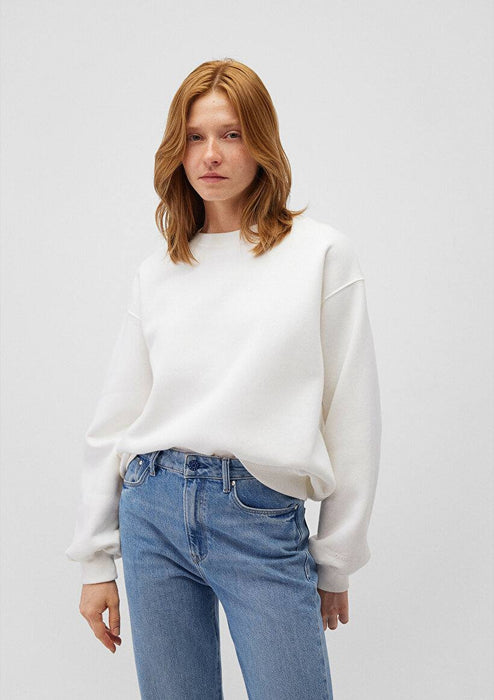 Mavi Beyaz Kadın Sweatshirt XS
