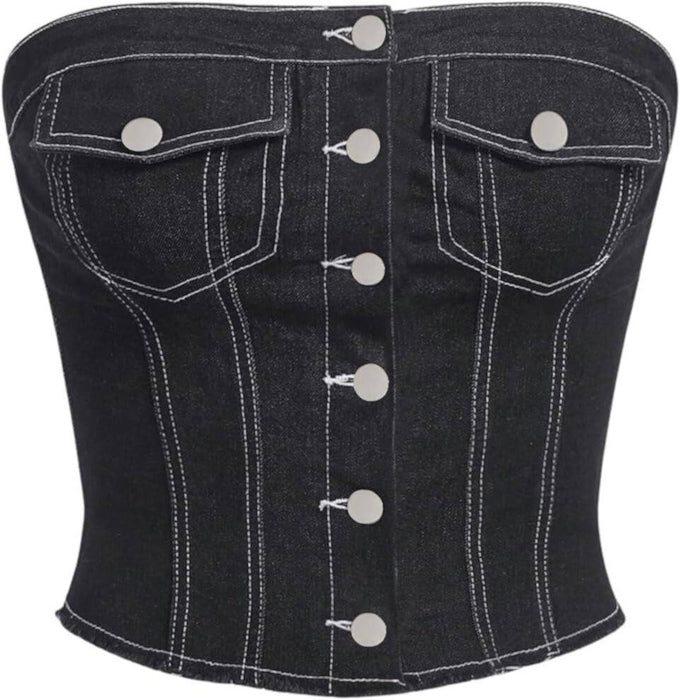 Shein Siyah Kadın Top L
