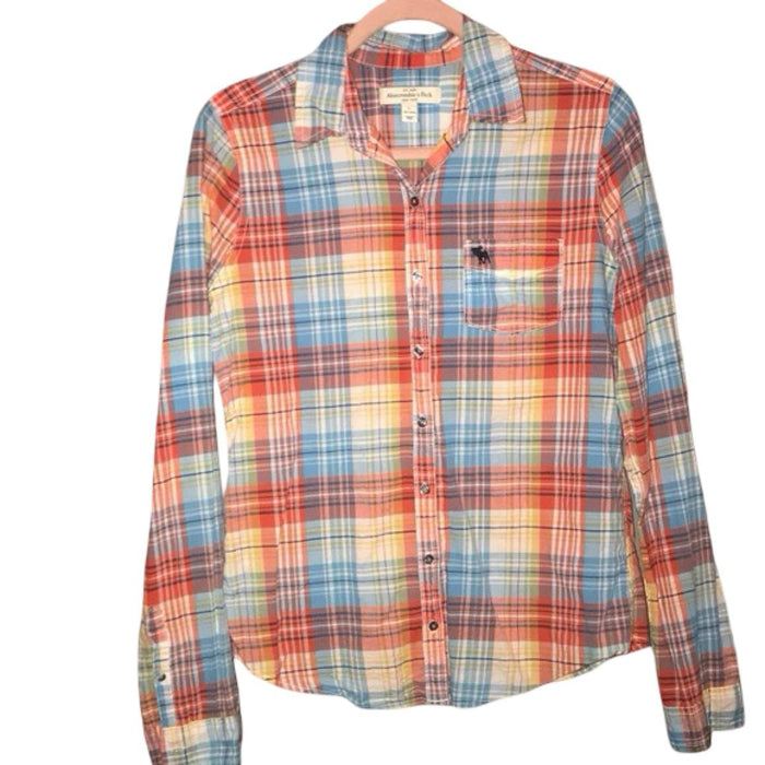 Abercrombie & Fitch Çok Renkli Kadın Gömlek S