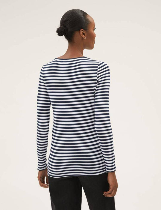 Çizgili Kadın Triko Kazak M