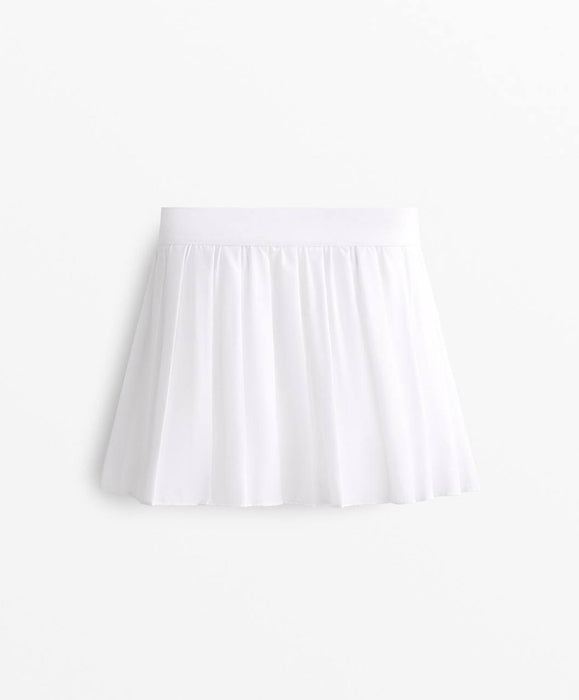 Oysho Beyaz Kadın Şort Etek S