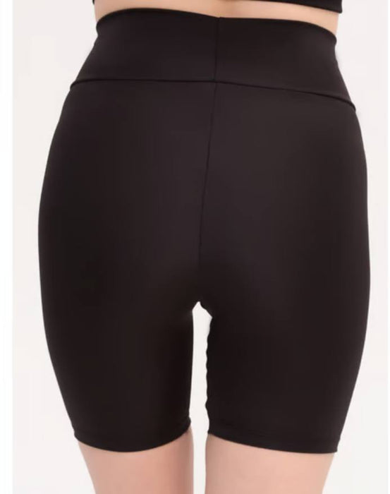 Muscha Siyah Kadın Kısa Tayt XS