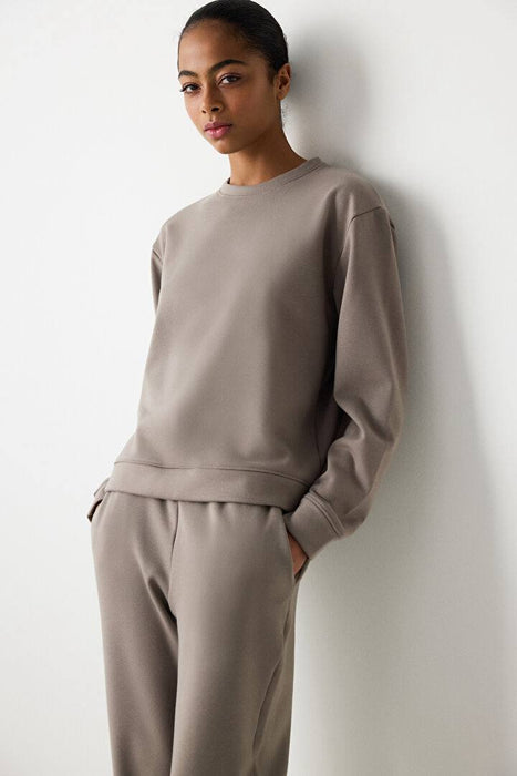 Penti Gri Kadın Sweatshirt M