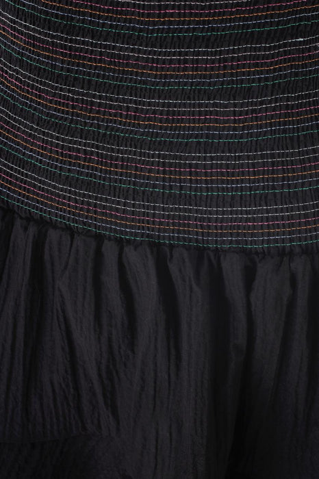 PIA Brand Siyah Kai Kadın Etek M