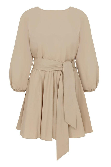 PIA Brand Bej Ria Kadın Elbise M