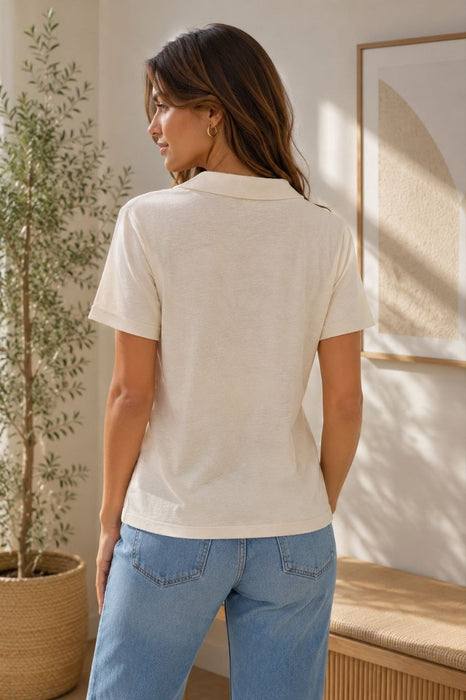 Tru Krem Kadın Tshirt S/M