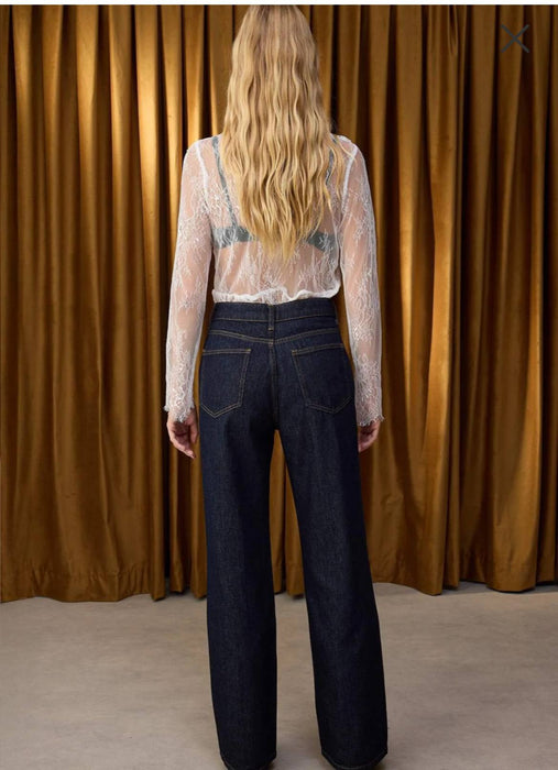 Trendyol Lacivert Kadın Denim Pantolon XS