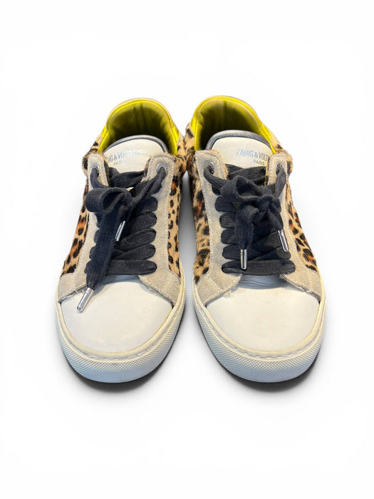 Zadig & Voltaire Leopar Kadın Sneaker Ayakkabı 39
