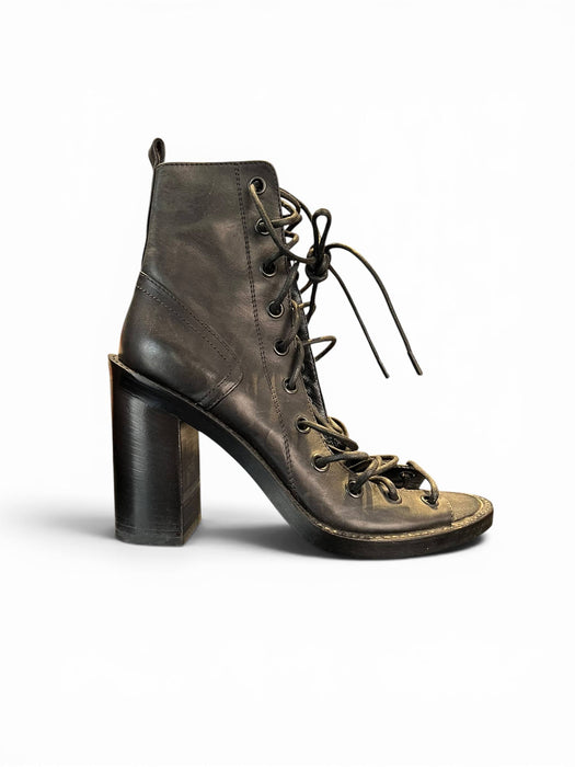 Ann Demeulemeester Siyah Kadın Topuklu Bot 39