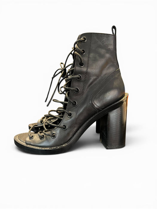 Ann Demeulemeester Siyah Kadın Topuklu Bot 39