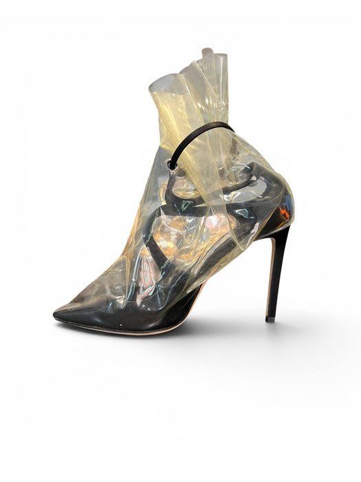 Off White x Jimmy Choo Siyah Kadın Topuklu Ayakkabı 38