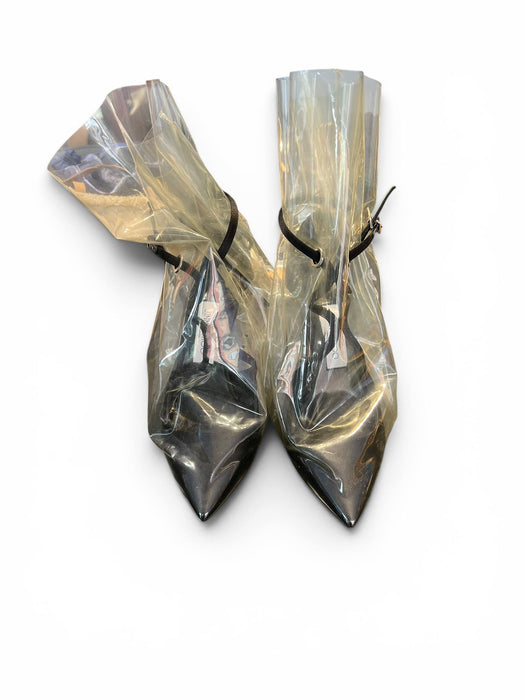 Off White x Jimmy Choo Siyah Kadın Topuklu Ayakkabı 38