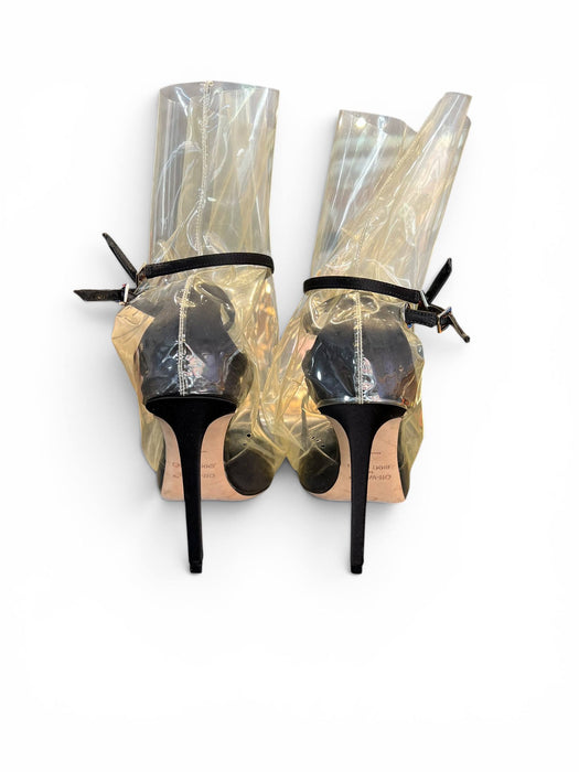 Off White x Jimmy Choo Siyah Kadın Topuklu Ayakkabı 38