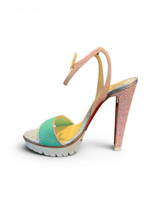 Louboutin Çok Renkli Kadın Topuklu Ayakkabı 38