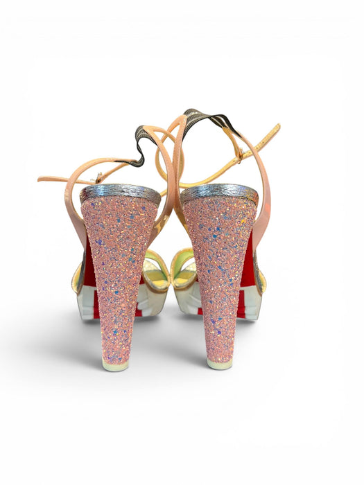 Louboutin Çok Renkli Kadın Topuklu Ayakkabı 38