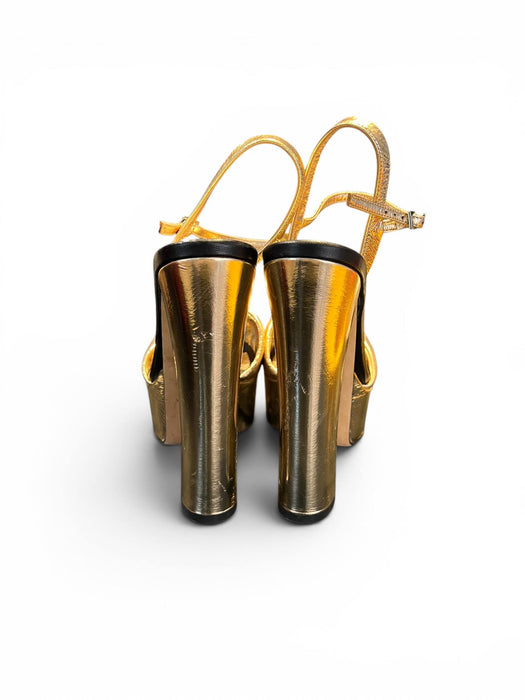 Giuseppe Zanotti Gold Kadın Topuklu Ayakkabı 38