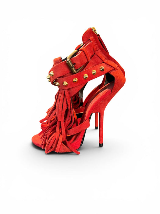 Giuseppe Zanotti Kırmızı Kadın Topuklu Ayakkabı 37