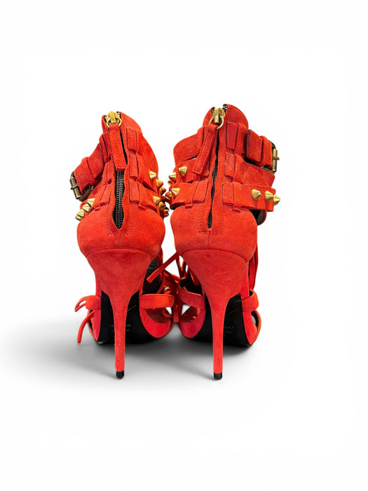 Giuseppe Zanotti Kırmızı Kadın Topuklu Ayakkabı 37