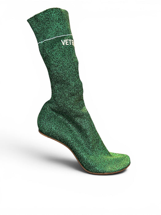 Vetements Yeşil Kadın Topuklu Ayakkabı 38