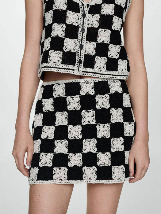 Mango Çok Renkli Kadın Etek XS