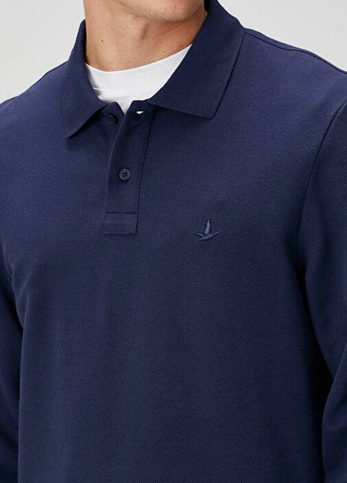 Beymen Lacivert Polo Yaka Erkek Gömlek S