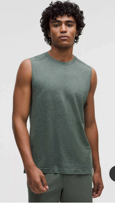 Lululemon Haki Erkek Spor Üst S