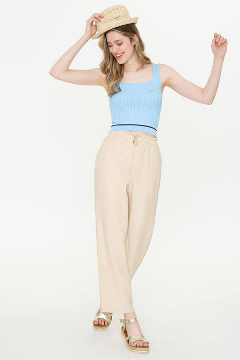 Polo Mavi Kadın Bluz S