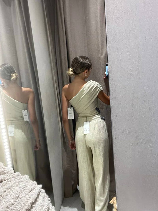 Zara Bej Kadın Bluz M