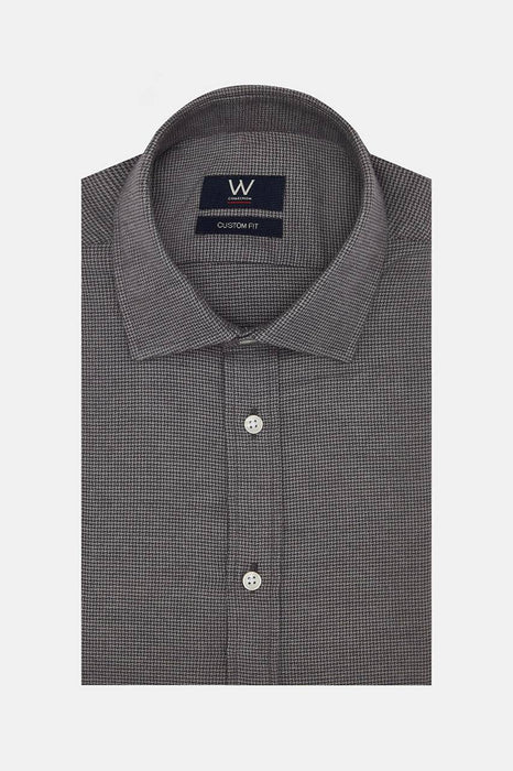 W Collection Gri Erkek Gömlek M
