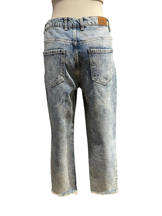 Zara Mavi Kadın Pantolon S