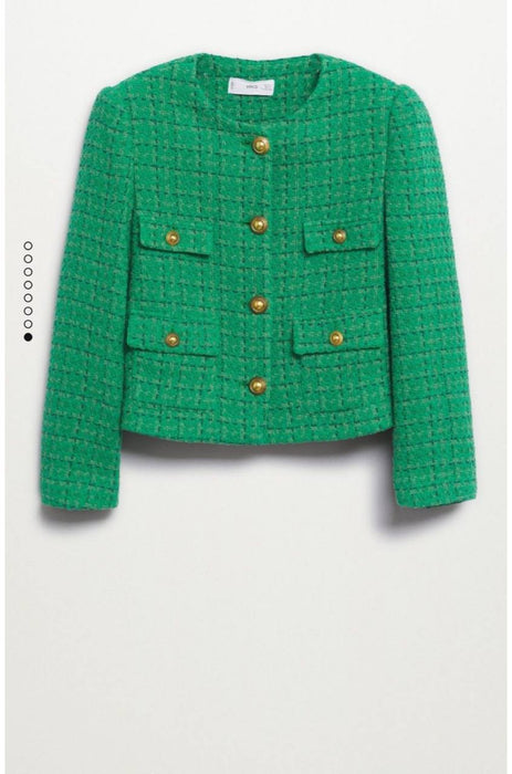 Mango Yeşil Kadın Ceket S