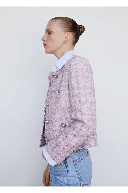 Mango Lila Kadın Ceket XS