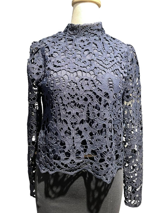 Network Lacivert Kadın Bluz S