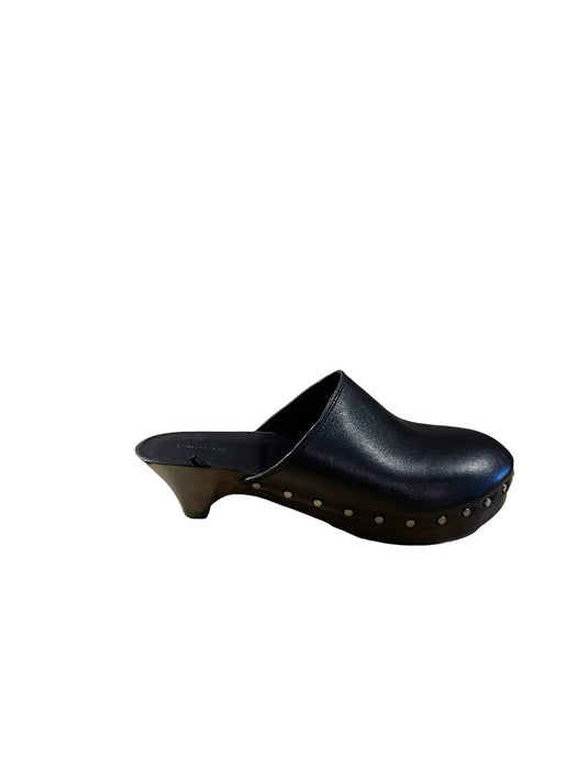 Massimo Dutti Siyah Kadın Burnu Kapalı Terlik 42