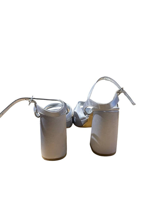 Bayar Gümüş Kadın Topuklu Ayakkabı 40