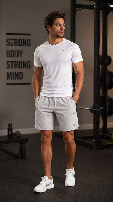 Lululemon Gri Erkek Şort S