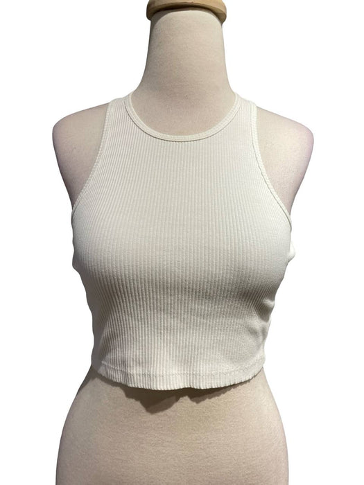 Pull&Bear Ekru Kadın Crop S