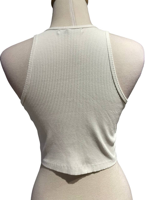 Pull&Bear Ekru Kadın Crop S