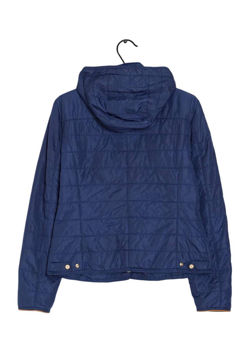 Massimo Dutti Lacivert Kadın Mont M