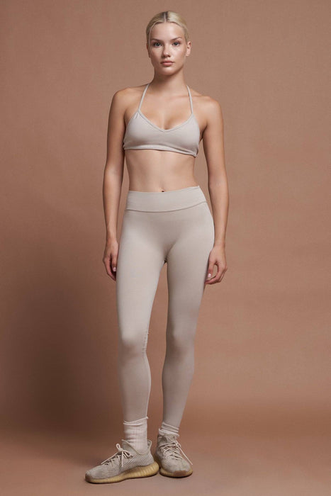 Seseh Ferra Gri Kadın Seamless Spor Bra S
