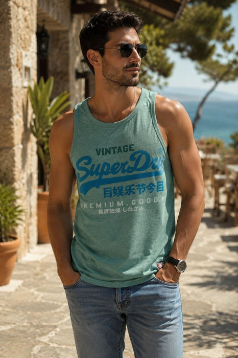 Superdry Yeşil Erkek Tshirt S