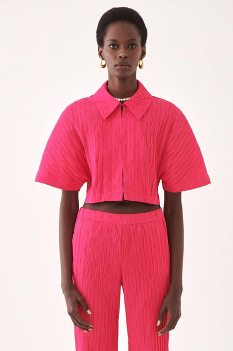 Perspective Pembe Kadın Gömlek XS