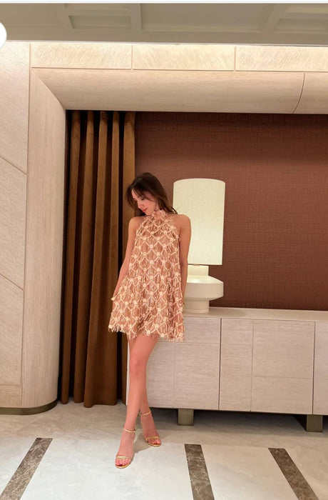 Fuja Payetli Kadın Elbise M/L