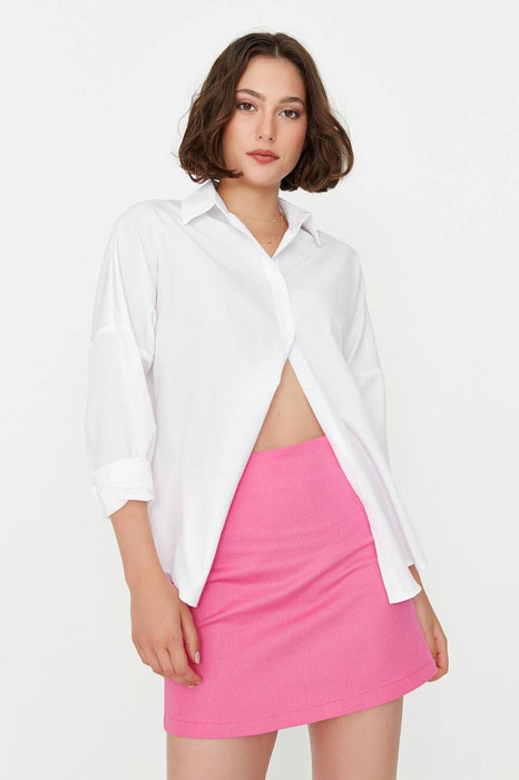 Trendyol Pembe Kadın Etek XS