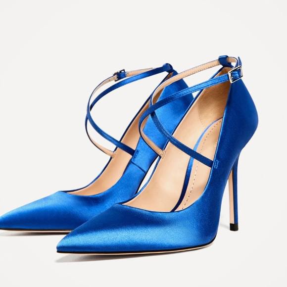 Zara Mavi Kadın Ayakkabı 38