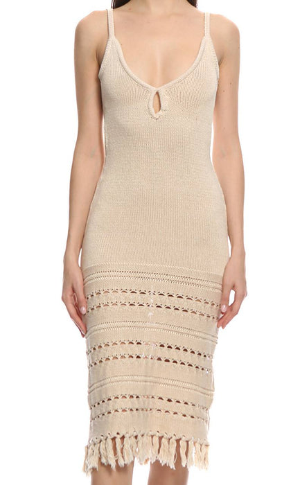 Honest Taş Kadın Örgü Elbise XS/S