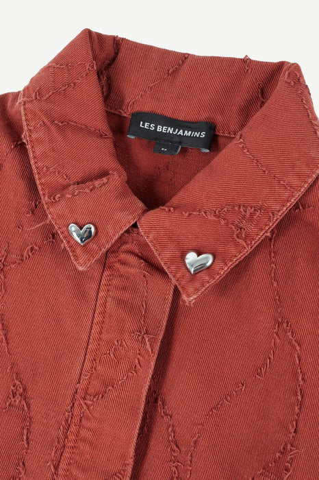 Les Benjamins Bordo Kadın Yelek M