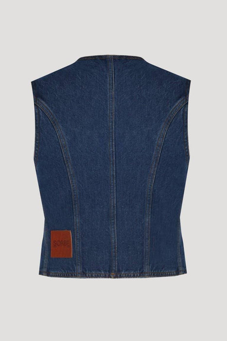 Sorbe Mavi Kadın Yelek S